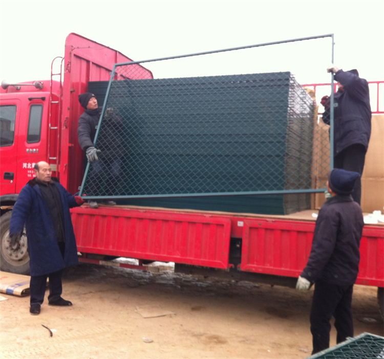 山東球場勾花網圍欄圖片4