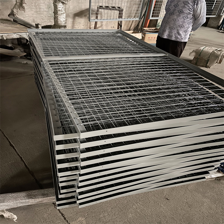 山東車間框架金屬隔離網圖片2